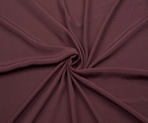 KREP VİSKON KUMAŞ - BORDO