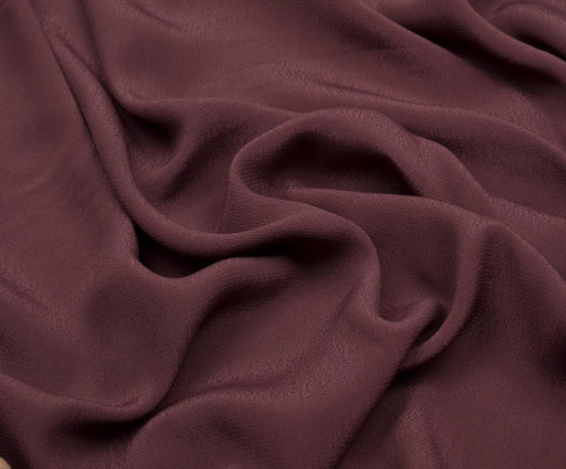 KREP VİSKON KUMAŞ - BORDO