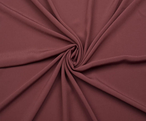 KREP VİSKON KUMAŞ - BORDO