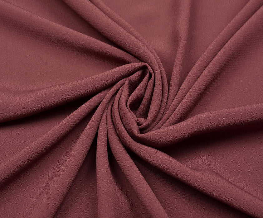 KREP VİSKON KUMAŞ - BORDO