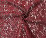 GÜPÜR DANTEL KUMAŞ - BORDO