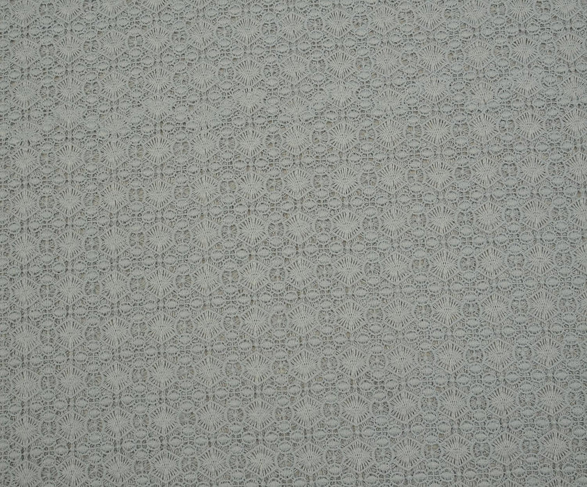 ABİYELİK GÜPÜR DANTEL KUMAŞ - GRİ