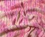 KABARTMA DESENLİ ŞİFON KUMAŞ - PEMBE