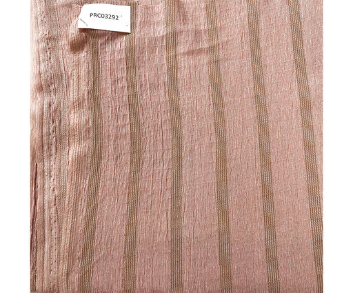 1 METRE ÇİZGİLİ ÖRME KUMAŞ - PEMBE