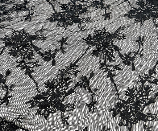 4,8 METRE DANTEL KUMAŞ - SİYAH