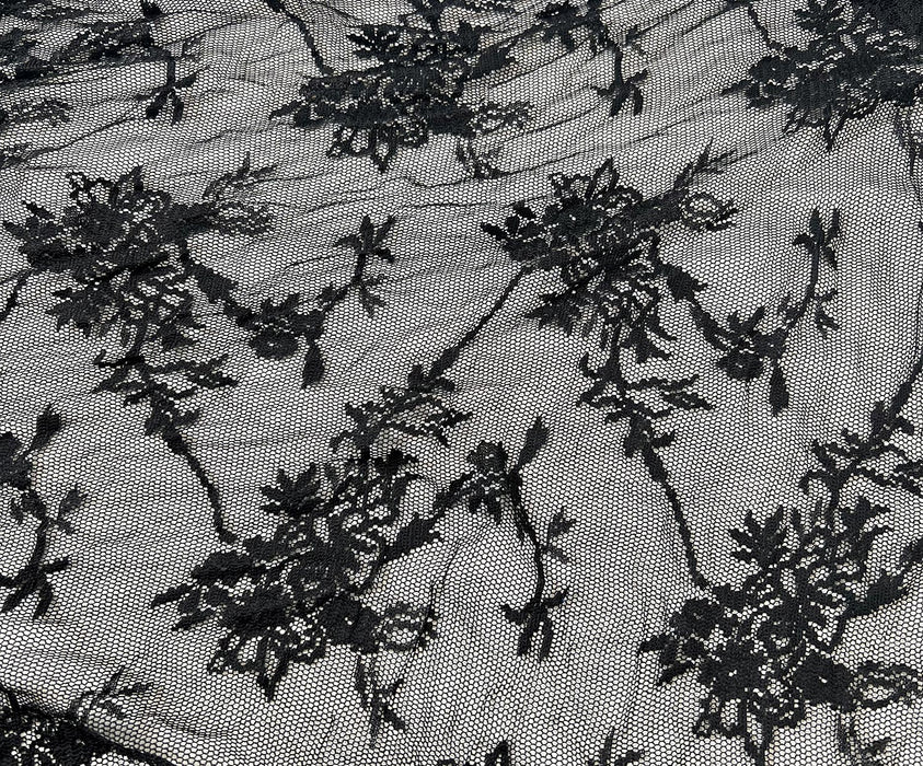 4,8 METRE DANTEL KUMAŞ - SİYAH