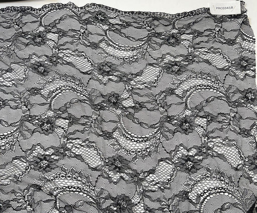 1,2 METRE DANTEL KUMAŞ - SİYAH