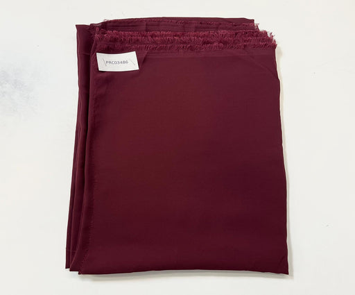 1,8 METRE ŞİFON KUMAŞ - BORDO