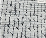0,9 METRE DESENLİ JARSE KUMAŞ - GRİ