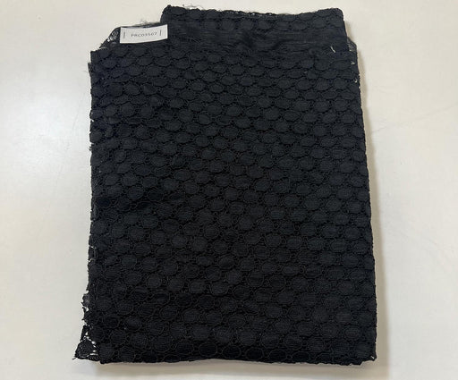 2 METRE DANTEL KUMAŞ - SİYAH
