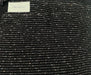 2,4 METRE SİMLİ ÖRME KUMAŞ - SİYAH