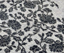 0,5 METRE BONCUK DETAYLI DANTEL KUMAŞ - LACİVERT