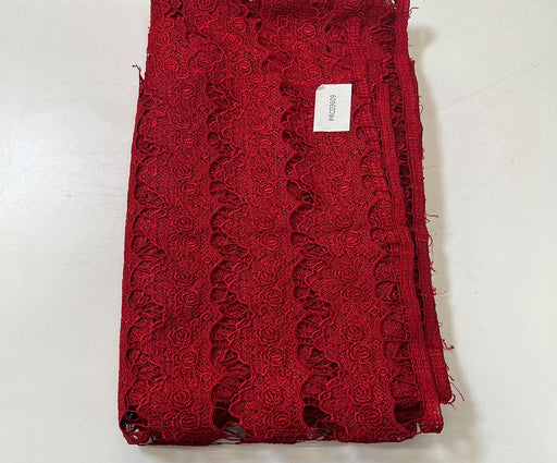 1,4 METRE DANTEL KUMAŞ - KIRMIZI