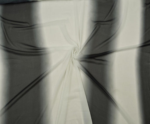 2 METRE RENK GEÇİŞLİ ŞİFON KUMAŞ - GRİ