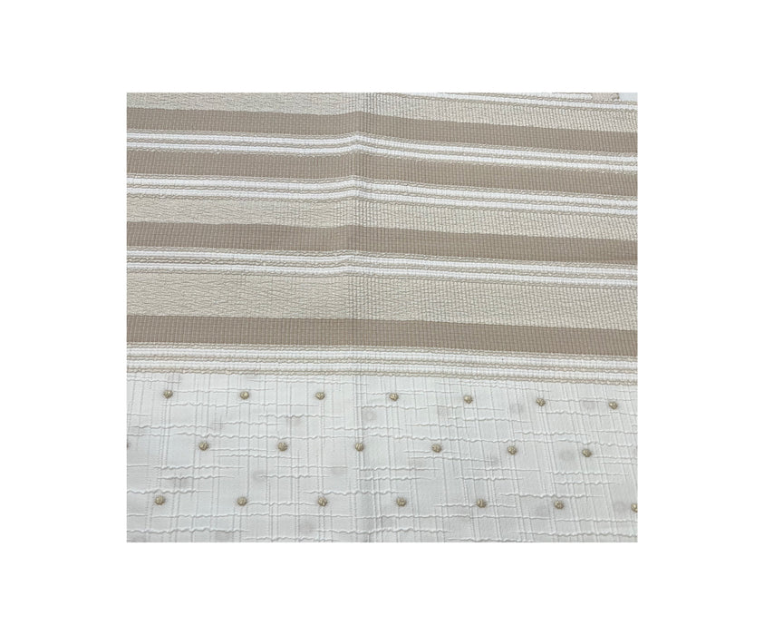 2,1 METRE DESENLİ KUMAŞ - BEJ
