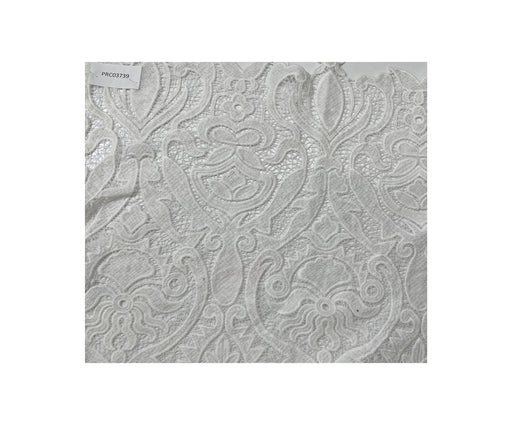 1 METRE GÜPÜR DANTEL KUMAŞ - EKRU