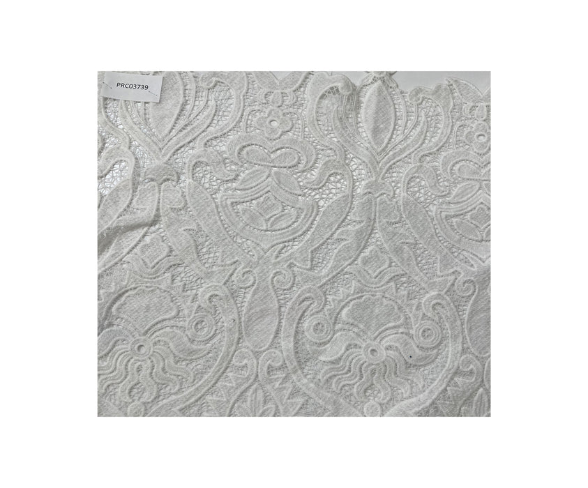 1 METRE GÜPÜR DANTEL KUMAŞ - EKRU