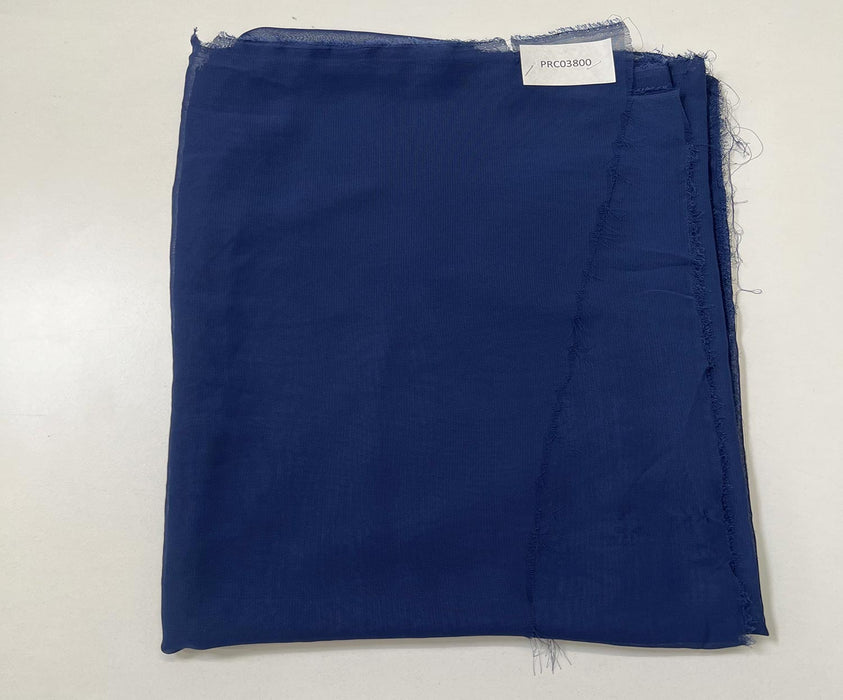 2  METRE ŞİFON KUMAŞ - LACİVERT