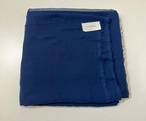 3,2 METRE ŞİFON KUMAŞ - LACİVERT