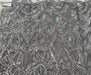 1 METRE TÜL ÜZERİ BONCUK İŞLEMELİ ABİYE KUMAŞ - GRİ