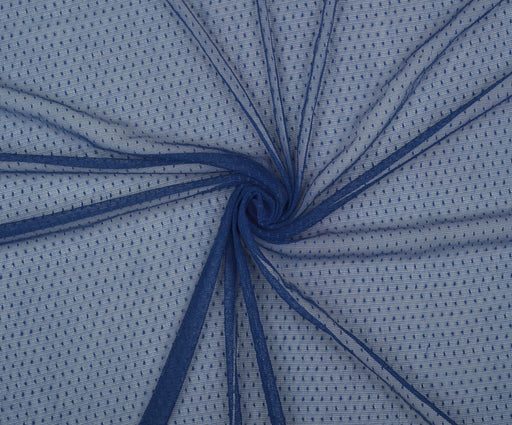 5 METRE DESENLİ TÜL KUMAŞ - SAKS