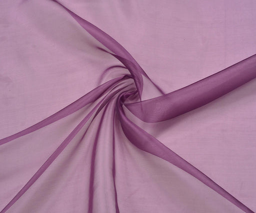 2 METRE ORGANZE ŞİFON KUMAŞ - MOR