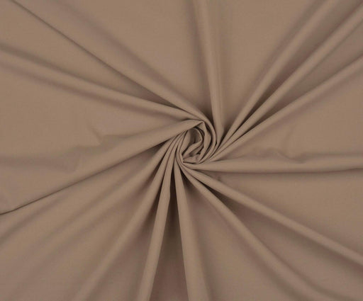 3,4 METRE LİKRALI İNCE ELBİSE KUMAŞ - VİZON