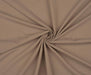 3,4 METRE LİKRALI İNCE ELBİSE KUMAŞ - VİZON