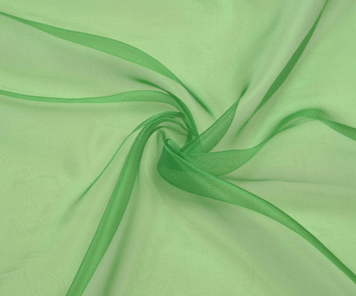 5,2 METRE ORGANZE ŞİFON KUMAŞ - YEŞİL