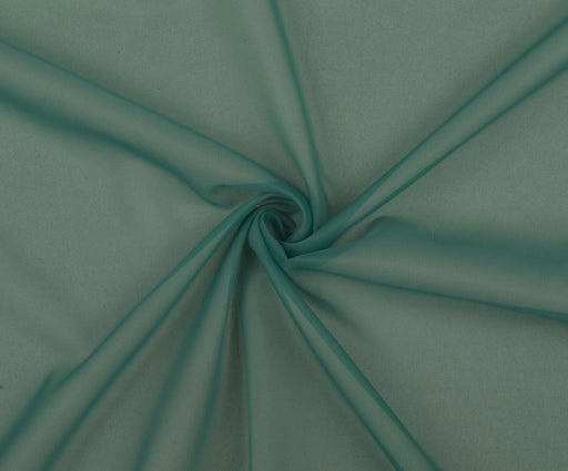 1,7 METRE ORGANZE ŞİFON - PETROL