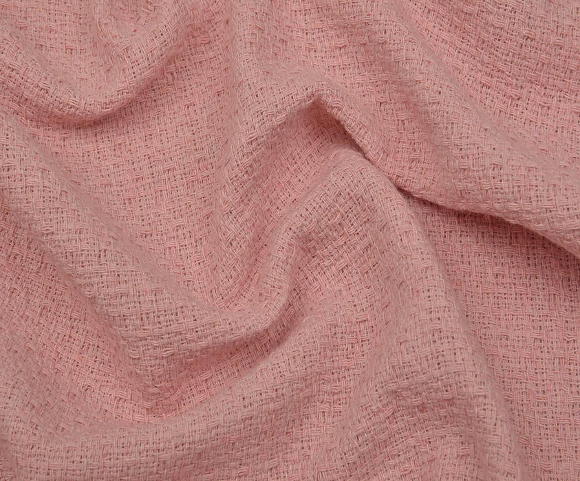 BUKLET ŞANEL KUMAŞ - PEMBE