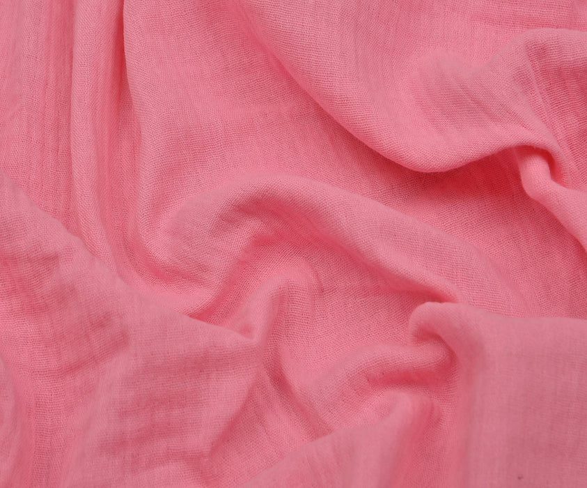 MÜSLİN KUMAŞ - ŞEKER PEMBE