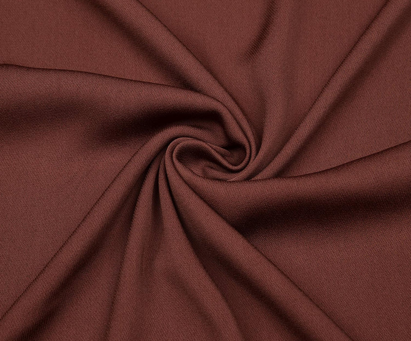 KREP VİSKON KUMAŞ - BORDO