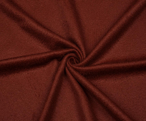 KAŞMİR EFEKTLİ KABANLIK KUMAŞ - BORDO