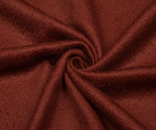 KAŞMİR EFEKTLİ KABANLIK KUMAŞ - BORDO