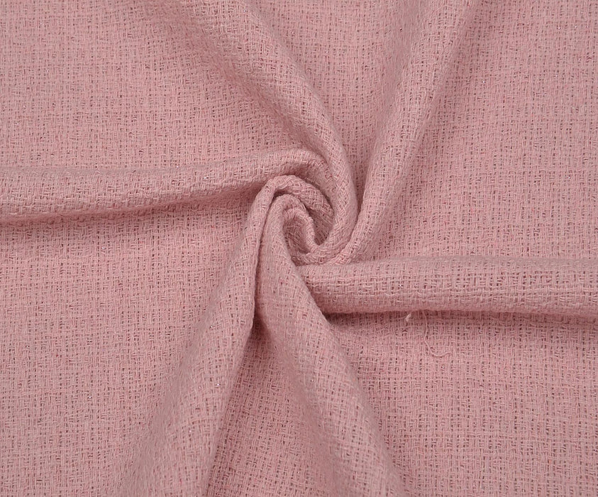 BUKLET ŞANEL KUMAŞ - PEMBE
