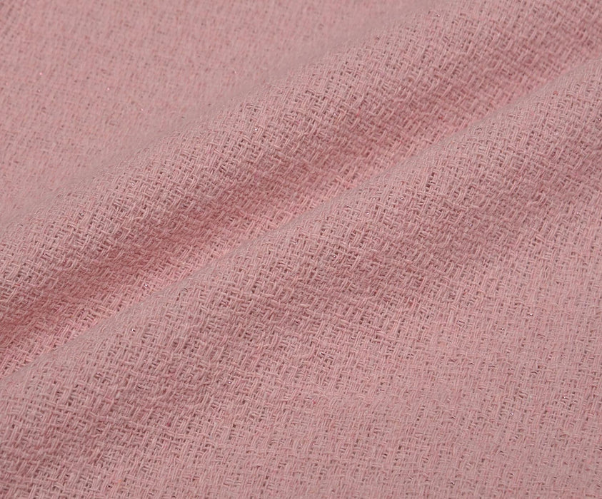 BUKLET ŞANEL KUMAŞ - PEMBE