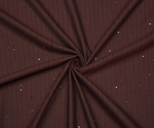 LİKRALI ETEK PANTOLONLUK KUMAŞ - BORDO