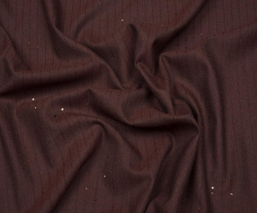 LİKRALI ETEK PANTOLONLUK KUMAŞ - BORDO