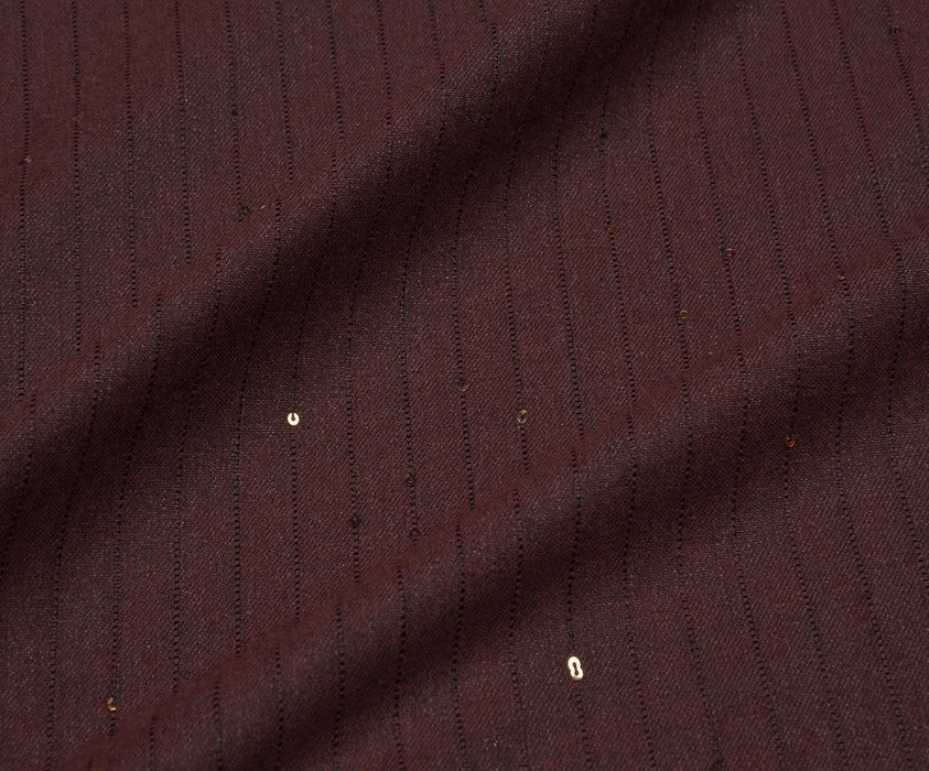 LİKRALI ETEK PANTOLONLUK KUMAŞ - BORDO