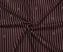 ÇİZGİLİ LİKRALI GABARDİN KUMAŞ - BORDO