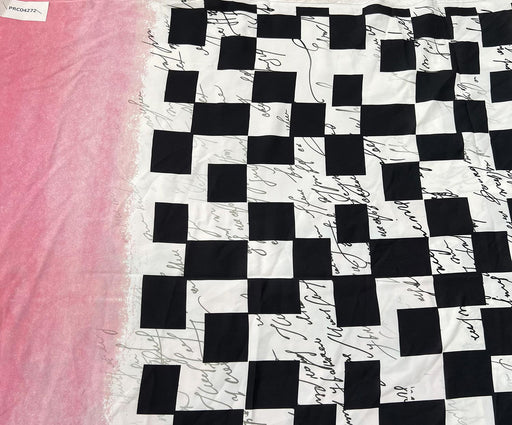 1,2 METRE DESENLİ KUMAŞ - PEMBE