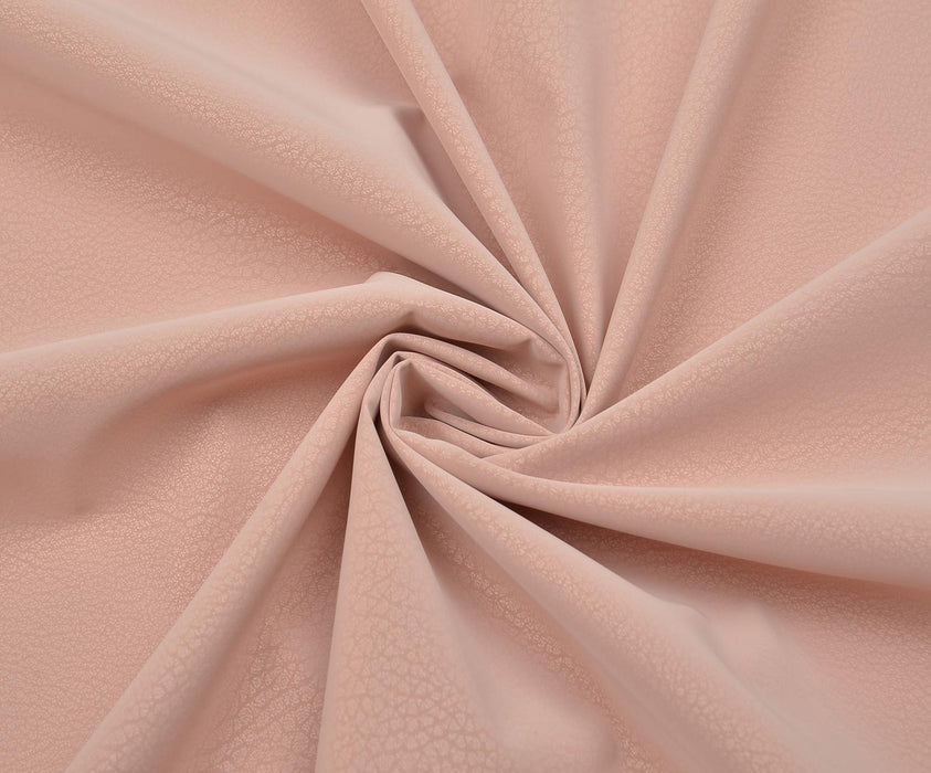 DERİ GÖRÜNÜMLÜ SU İTİCİ KUMAŞ - PEMBE