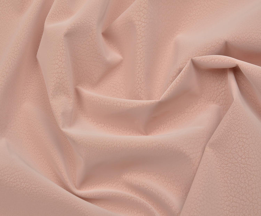 DERİ GÖRÜNÜMLÜ SU İTİCİ KUMAŞ - PEMBE