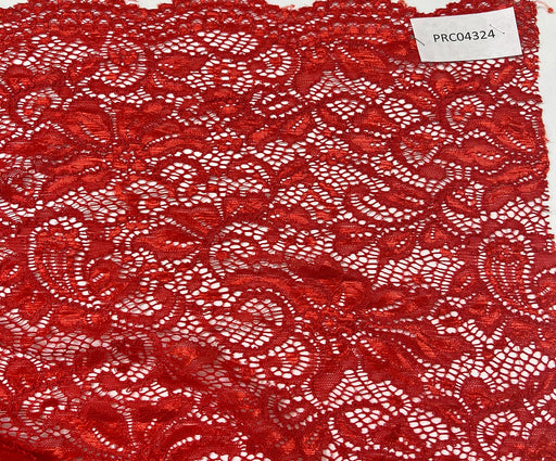 4,4 METRE DANTEL KUMAŞ - KIRMIZI
