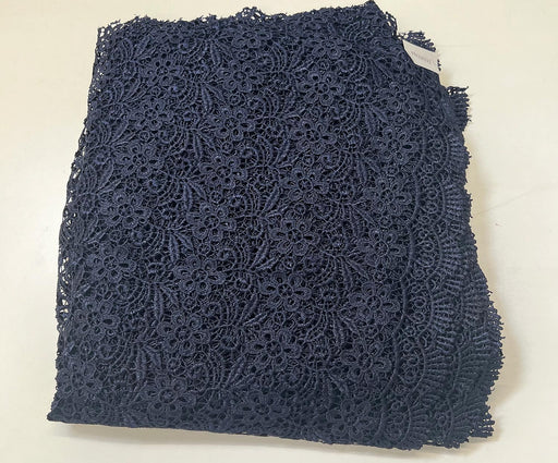 4,5 METRE GÜPÜR DANTEL KUMAŞ - LACİVERT