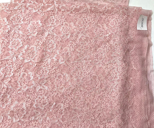 4,4 METRE DANTEL KUMAŞ - PEMBE
