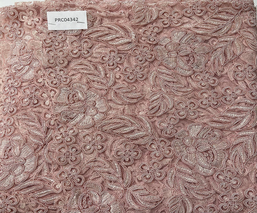 3 METRE GÜPÜR DANTEL KUMAŞ - PUDRA