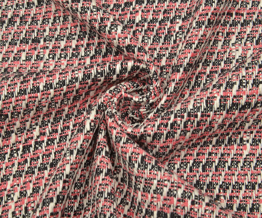 BUKLET ŞANEL KUMAŞ - PEMBE
