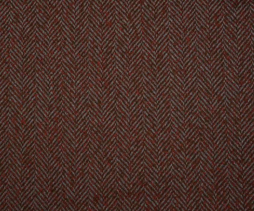 YÜN BALIKSIRTI  KUMAŞ - BORDO